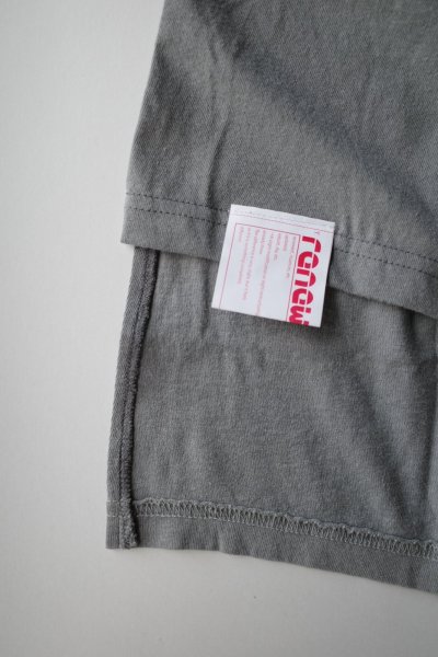 画像5: renewces       "L/S print T-sh"・light shadow grey×pink print