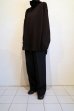 画像9: ssstein         WOOL SILK KNIT HIGH NECK LS・BLACK