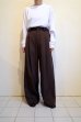 画像8: ssstein       TWIST SEAM WIDE EASY TROUSERS・GREY KHAKI