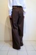 画像7: ssstein       TWIST SEAM WIDE EASY TROUSERS・GREY KHAKI