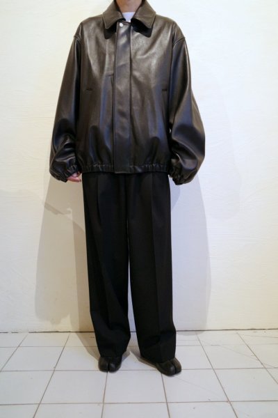 画像8: ssstein         LEATHER ZIP SHORT JACKET・BLACK