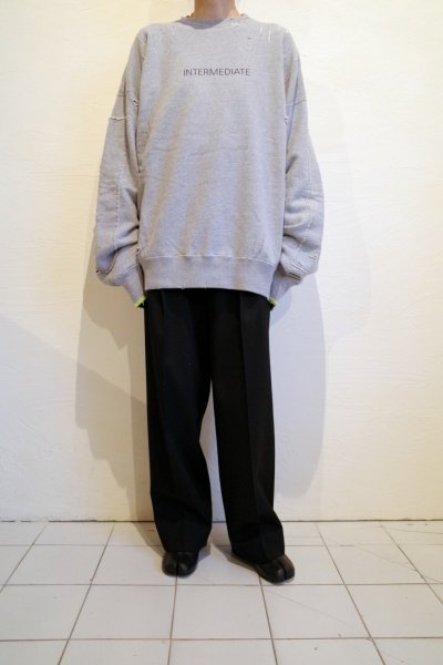 画像10: stein         OVERSIZED REBUILD SWEAT LS・TOP GREY