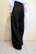 画像7: ssstein       TWIST SEAM WIDE EASY TROUSERS・BLACK