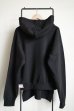 画像2: renewces       "Re:Hooded parka whith different lengths for front and back"・black (2)