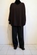 画像8: ssstein         WOOL SILK KNIT HIGH NECK LS・BLACK