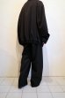 画像16: ssstein         W/SI SATIN OVERSIZED DOUBLE BREAST BLOUSON・BLACK