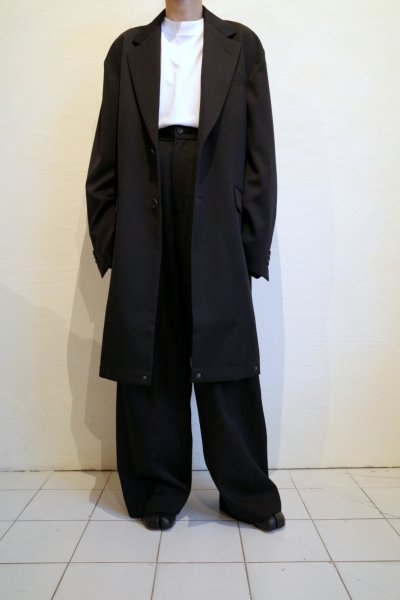 画像10: ssstein         OVERSIZED LAPELED COMBINATION JACKET・BLACK