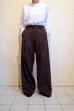 画像12: ssstein       TWIST SEAM WIDE EASY TROUSERS・GREY KHAKI