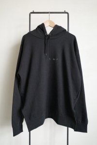 renewces       "Re:Hooded parka whith different lengths for front and back"・black