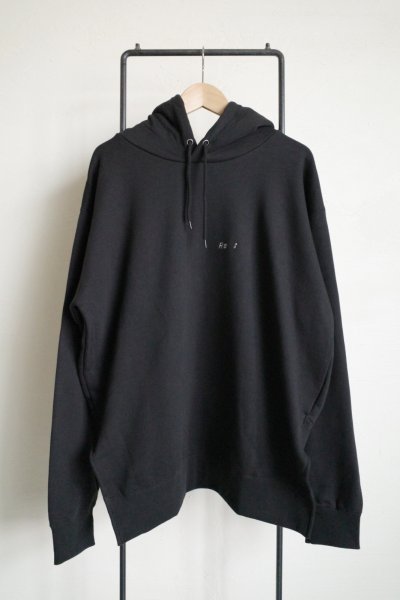 画像1: renewces       "Re:Hooded parka whith different lengths for front and back"・black