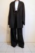 画像17: ssstein         OVERSIZED SINGLE BREASTED LONG JACKET・BLACK