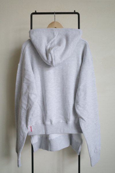 画像2: renewces       "Re:Hooded parka whith different lengths for front and back"・ash