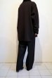 画像11: ssstein         WOOL SILK KNIT HIGH NECK LS・BLACK