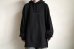 画像7: renewces       "Re:Hooded parka whith different lengths for front and back"・black