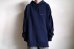 画像7: renewces       "Re:Hooded parka whith different lengths for front and back"・navy