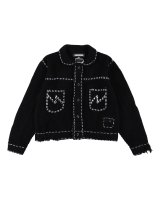 PHINGERIN       フィンガリン   NH X PHINGERIN .  PG1 SAVAGE KNIT・BLACK