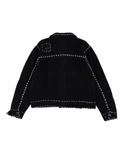 画像2: PHINGERIN       フィンガリン   NH X PHINGERIN .  PG1 SAVAGE KNIT・BLACK