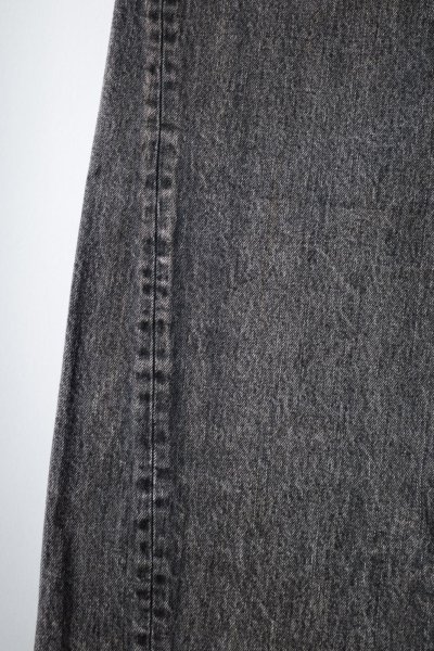 画像4: ssstein         TWIST SEAM BAGGY VINTAGE DENIM JEANS・BLACK