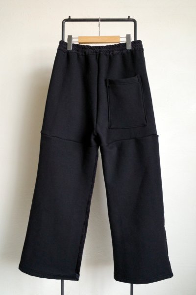 画像2: renewces       "bicolor 2 materials combi pants"・off black×black