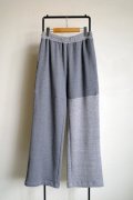 renewces       "bicolor combination pants"・d.grey×l.grey