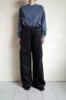 画像9: renewces       "bicolor 2 materials combi pants"・off black×black