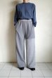 画像14: renewces       "bicolor combination pants"・d.grey×l.grey