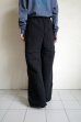 画像8: renewces       "bicolor 2 materials combi pants"・off black×black