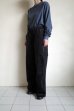 画像10: renewces       "bicolor 2 materials combi pants"・off black×black