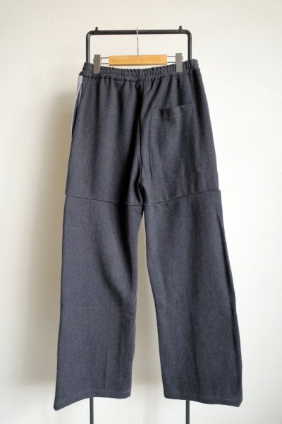 画像2: renewces       "bicolor combination pants"・l.grey×d.grey