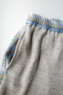 他の写真3: renewces       "bicolor combination pants"・g.beige×tartan checked