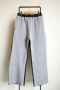 renewces       "bicolor combination pants"・l.grey×d.grey