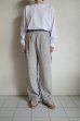 画像9: renewces       "bicolor combination pants"・g.beige×tartan checked