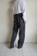 画像12: renewces       "bicolor combination pants"・l.grey×d.grey