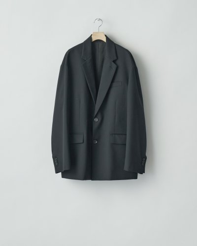 画像1: ssstein         OVERSIZED SINGLE BREASTED JACKET・BLACK