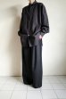 画像9: ssstein       OVERSIZED DOWN PAT SHIRT・DARK CHARCOAL