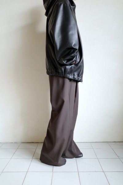 画像12: ssstein         LEATHER HOODED SHORT JACKET・BLACK