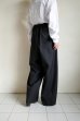 画像12: ssstein       OVERTUCKED EXTRA WIDE TROUSERS・BLACK