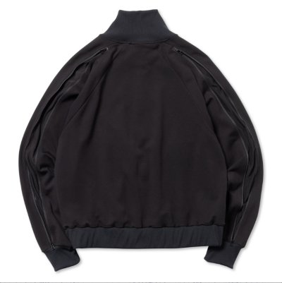 画像2: ROTOL       DOUBLE ZIP TRACK JACKET・BLACK