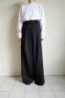 画像9: ssstein       OVERTUCKED EXTRA WIDE TROUSERS・BLACK