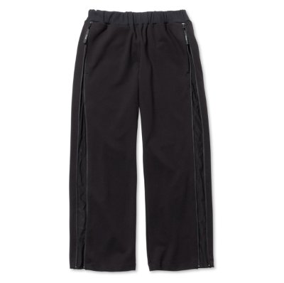 画像1: ROTOL       DOUBLE ZIP TRACK PANTS・BLACK