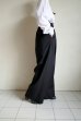 画像11: ssstein       OVERTUCKED EXTRA WIDE TROUSERS・BLACK