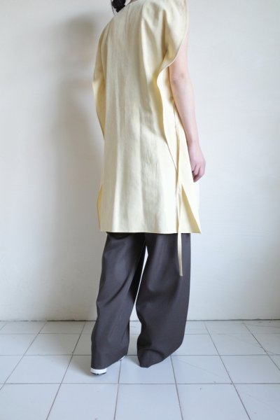 画像13: ANTHEM A       MISTY JACQUARD  V-NECK TOPS・ECRU