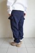 画像13: RELAX FIT       リラックスフィット ”Sweat Cargo Pants”スウェットカーゴパンツ・ネイビー