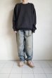 画像9: RELAX FIT       リラックスフィット ”Muff Pocket Crew Sweat”スウェットシャツ・ブラック