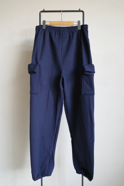 画像2: RELAX FIT       リラックスフィット ”Sweat Cargo Pants”スウェットカーゴパンツ・ネイビー