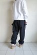 画像13: RELAX FIT       リラックスフィット ”Sweat Cargo Pants”スウェットカーゴパンツ・ブラック