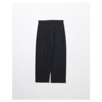 FOLL       wool poly everyday trouser・dark navy