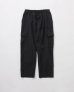 画像1: FOLL       wool paper relax cargo pants・dark navy (1)