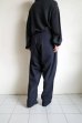 画像10: FOLL       wool poly everyday trouser・dark navy