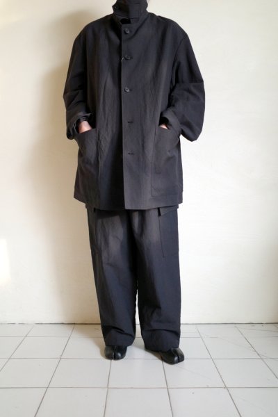 画像12: FOLL       wool paper daily work jacket・dark navy